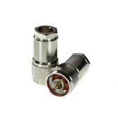 Conector de tornillo 7-D macho N