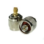 Conector macho N - hembra SMA 